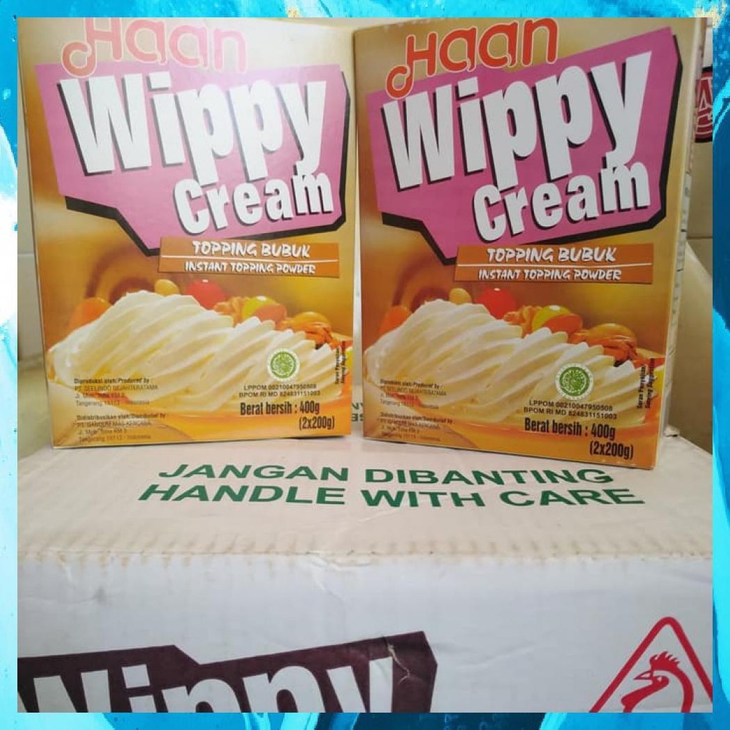 

HAAN WIPPY CREAM 400GR