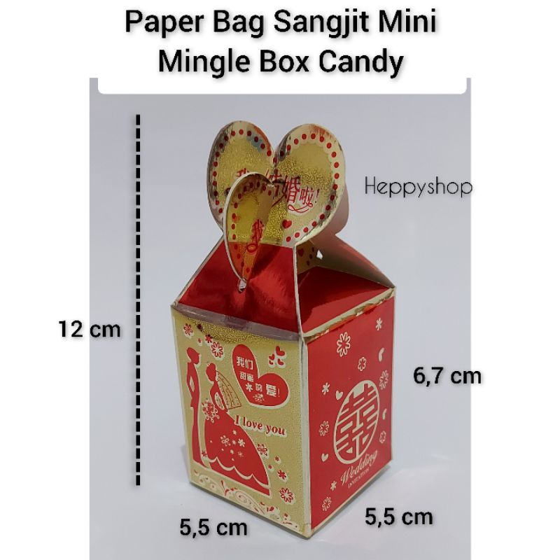 

Paper Bag Sangjit Mini Mingle Box Candy