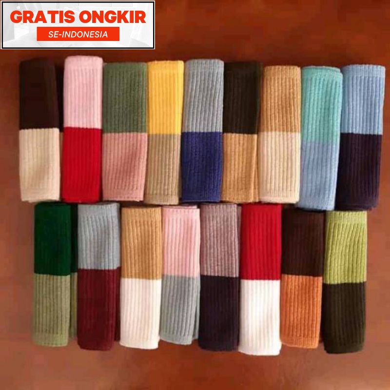 Ciput rajut 2 warna Inner hijab Ciput rajut premium Ciput kaos premium Daleman kerudung Dalaman jilb