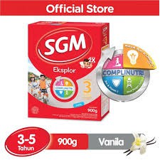 

SGM EKSPLOR 3+ VANILA 900 GR GA_Susu SGM Bayi / Balita 3 Plus 900GR