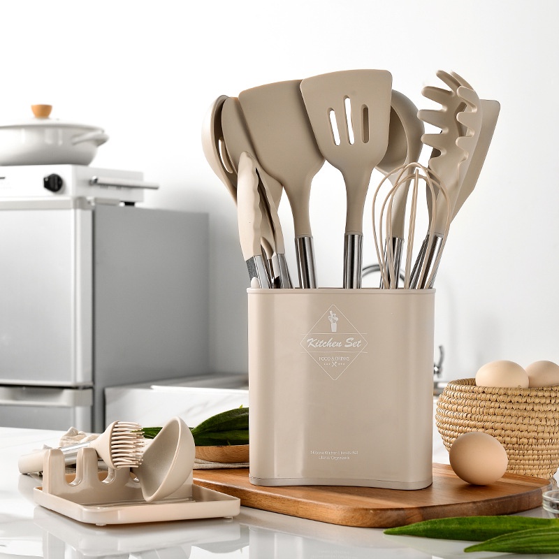 Sutil Silikon Set13 Spatula Silicone sodet Alat Masak-3