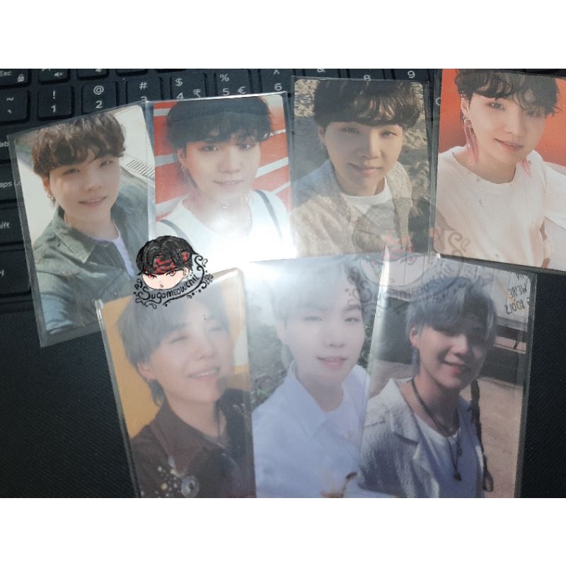 Yoongi Suga Pc Butter and Lucky Draw PC Set