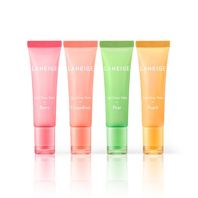 LANEIGE LIP GLOWY BALM 10ml+Gratis 1pcs MASKER Nature Republic SNAIL