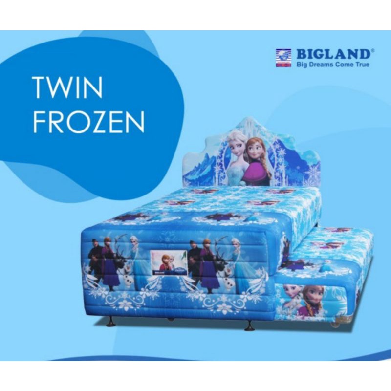 (KHUSUS SURABAYA) SPRINGBED 2in1 SORONG ANAK FROZEN