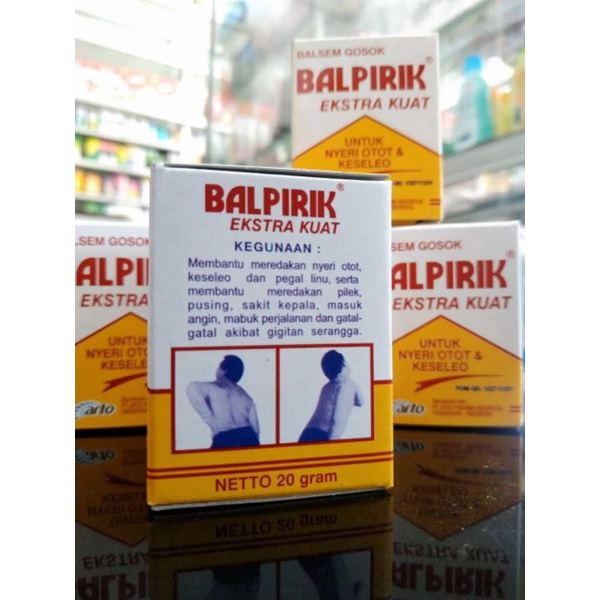 BALSEM BALPIRIK ESTRA KUAT 20 GR