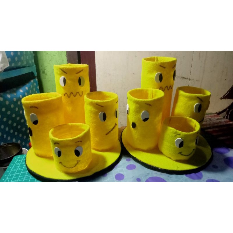 

prakarya DIY tempat pinsil dari botol