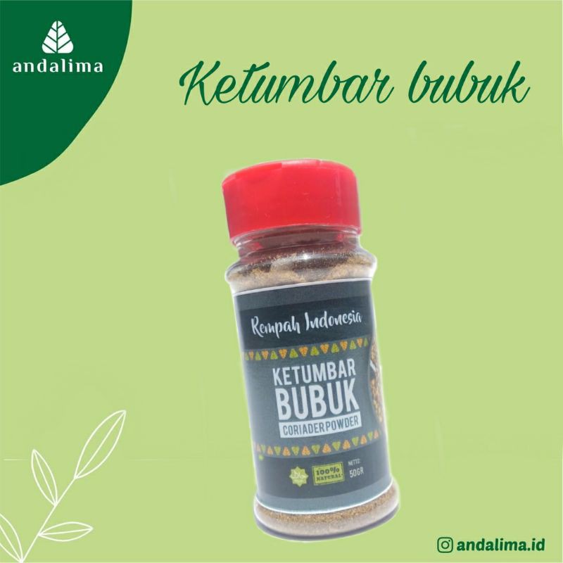 

Bubuk Ketumbar 100% andalima.id