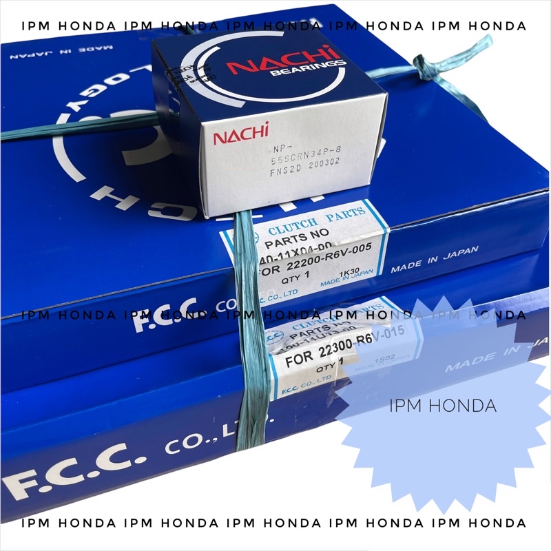 Kopling SET FCC Honda CRV GEN 3 RE1 2007 2008 2009 2010 2011 2012 Plat Kopling Disc Clutch Dekrup Matahari Cover clutch Lahar Bearing