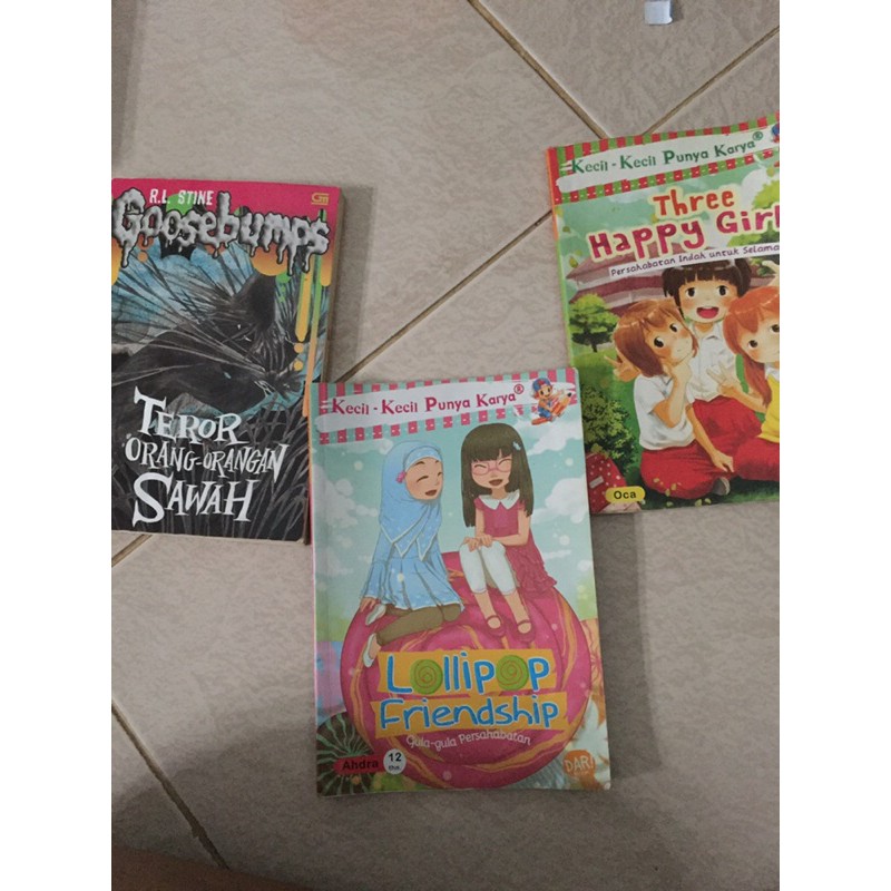 PAKET BUKU ANAK KKPK kondisi 95%