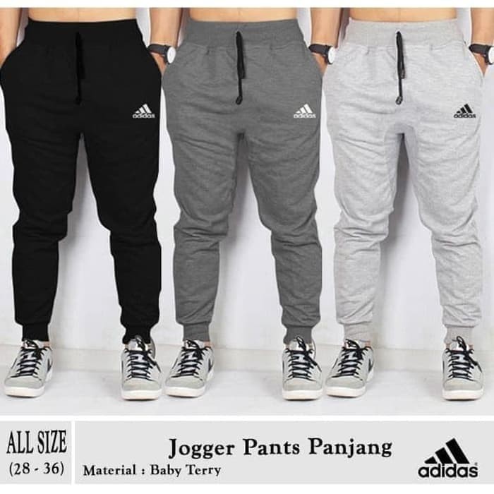 CELANA JOGGER PANTS KEREN PRIA WANITA ADIDAS TRAINING SWEATPANTS PREMIUM