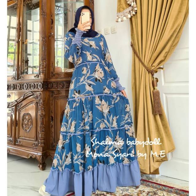 SHALMA DRESS ORIGINAL MONA SYAR'I by ME