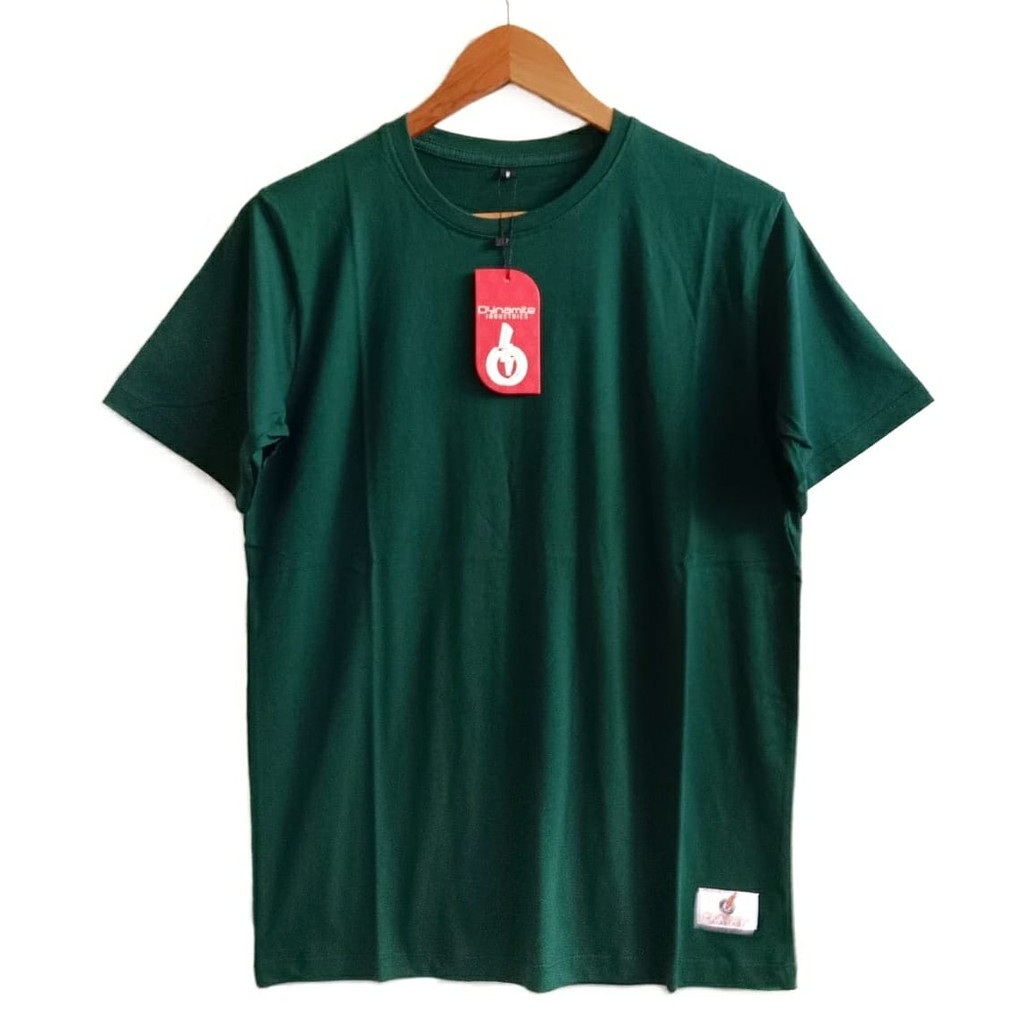 Kaos Polos Dynamite Industries Original Warna Hijau Botol Kaos Polos Dynamite Industries Original Warna Hijau Botol