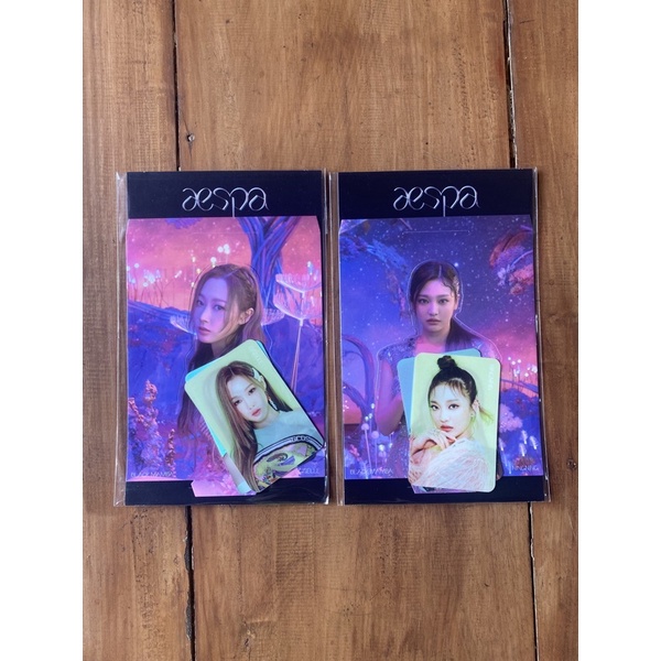 AESPA NINGNING GISELLE LENTI BLACK MAMBA