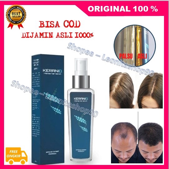 [BISA COD] KERANIQ Hair Serum Penumbuh Penyubur Rambut 100% ASLI BPOM