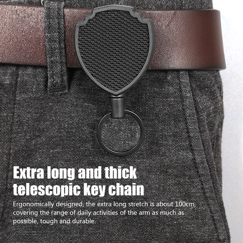 Mxbeauty Gantungan Kunci Yang Dapat Ditarik Outdoor Easy Pull Climbing Multifungsi Keys Holder