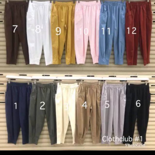 Baggy Pants Linen Bangkok