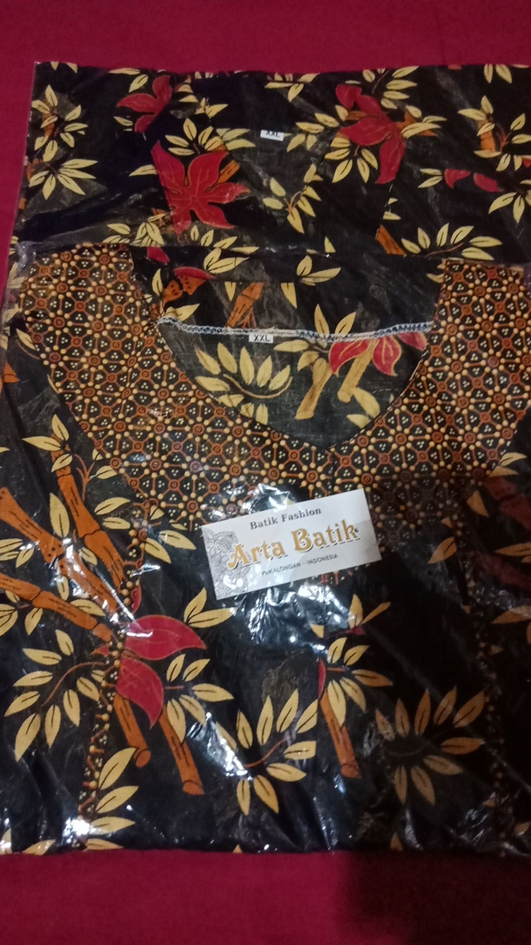 Sarimbit Bambu Warna L Arta Batik L Seragam Kerja Atasan Couple Couple Batik Pasangan Al 03