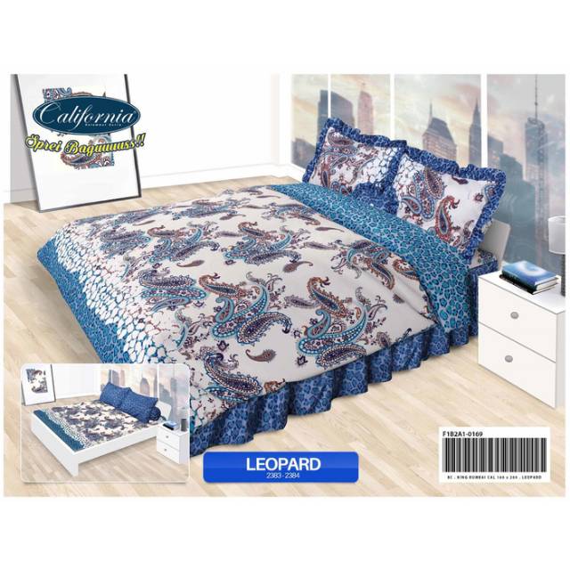 Sprei California Leopard 160x200