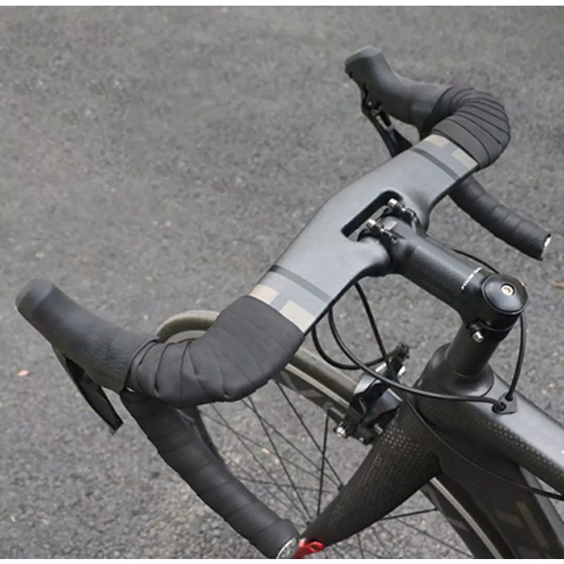 Dropbar Tossek Full Carbon mirip dropbar cervelo stang sepeda roadbike
