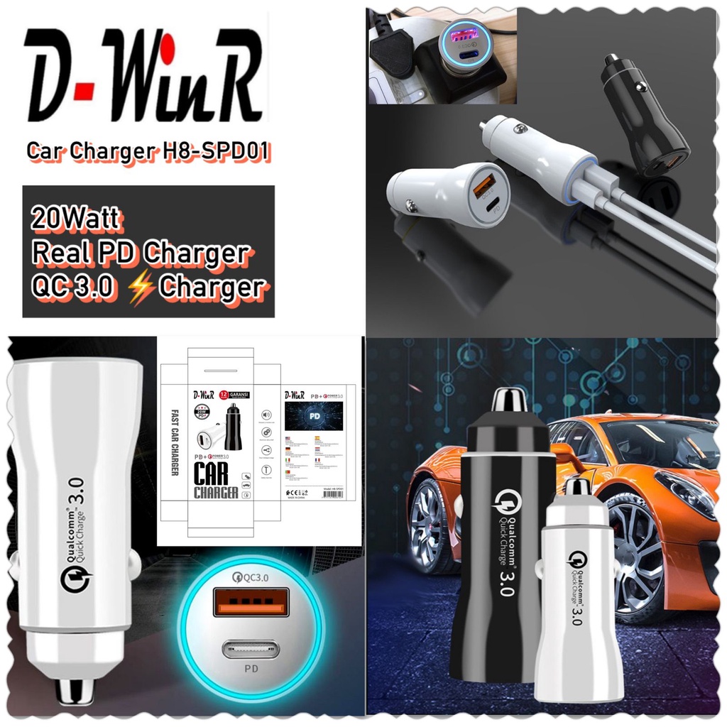 Car Charger/saver/cas mobil D-WinR H8-SPD01