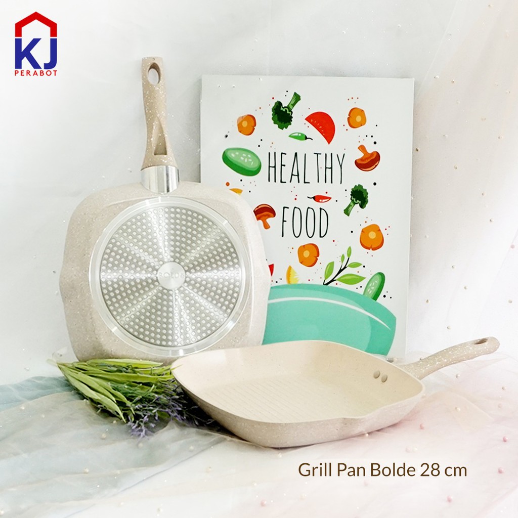 Super PAN Grill Pan 28 cm Beige Original BOLDe