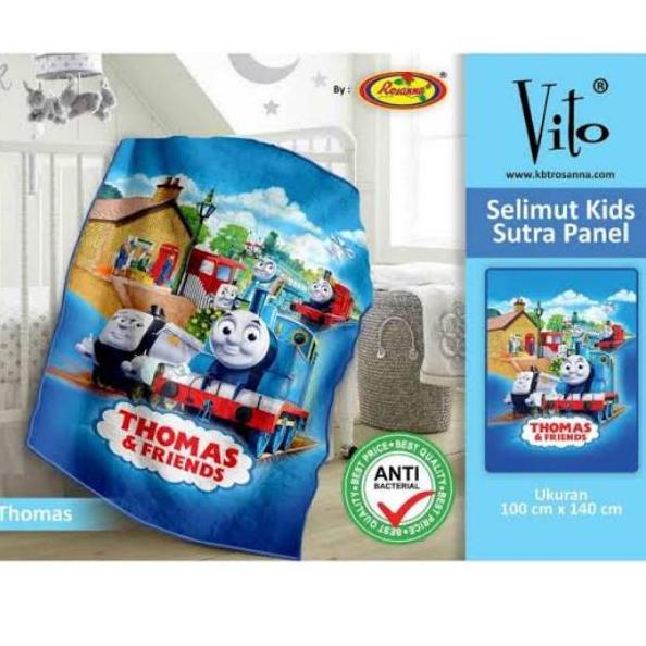 Paling popular Selimut Rosana Vito kids / selimut anak/ selimut karakter/ 100 x 140cm Part B 37
