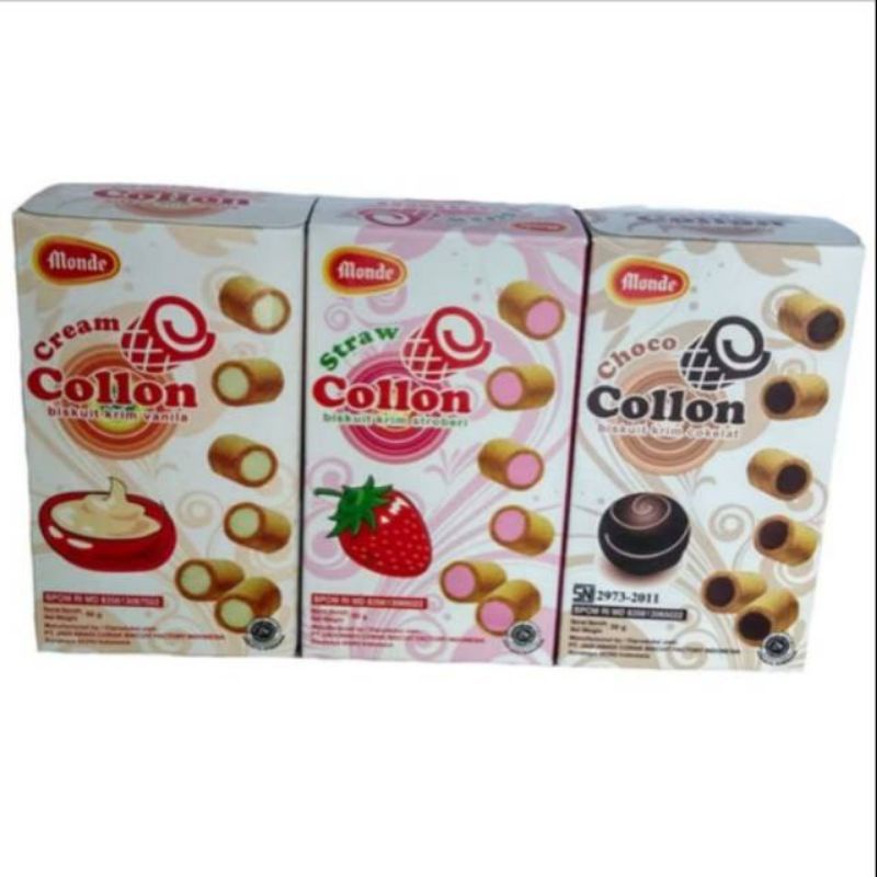 Biskuit Cemilan Monde Collon 50gr / Boromon