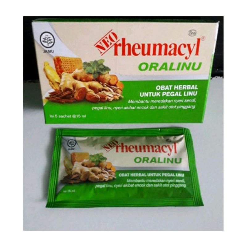 

Neo Rheumacyl Herbal Oralinu sachet 15 ml