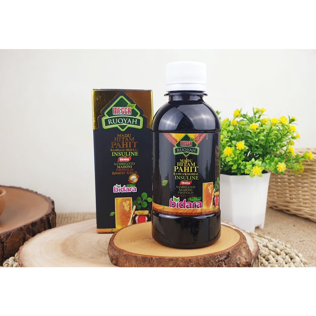 Madu Hitam Pahit Mecca Ruqyah / Kemasan Baru 280 gr