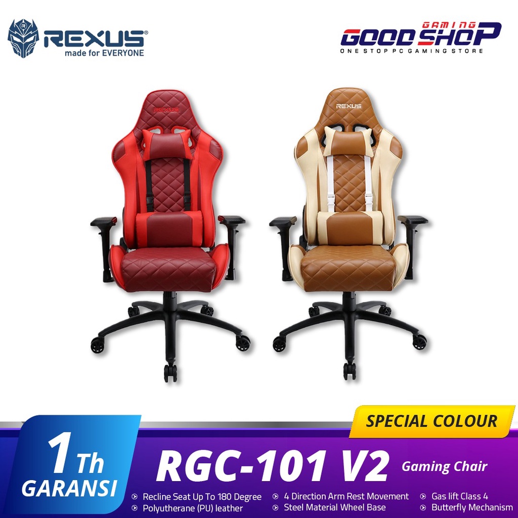 Rexus Gaming Chair RGC-101 V2 / RGC101 V2 (Special Colour)