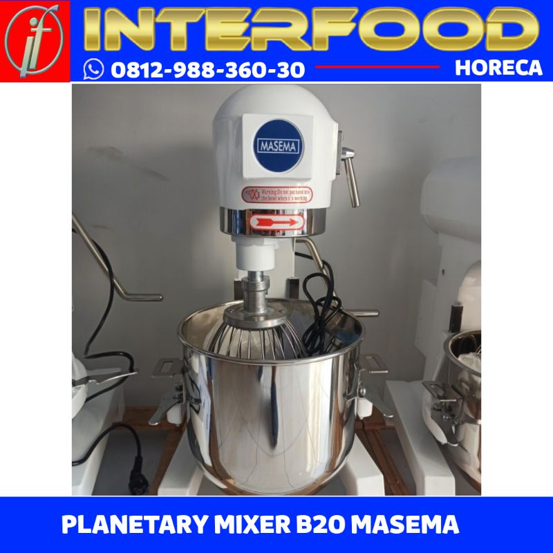planetary mixer B20 / 20 liter masema garansi resmi