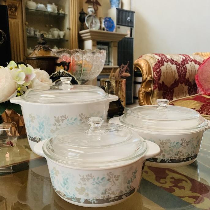 Jual Luminarc Cookware Foliage + Tutup Kaca / Made in France Shopee