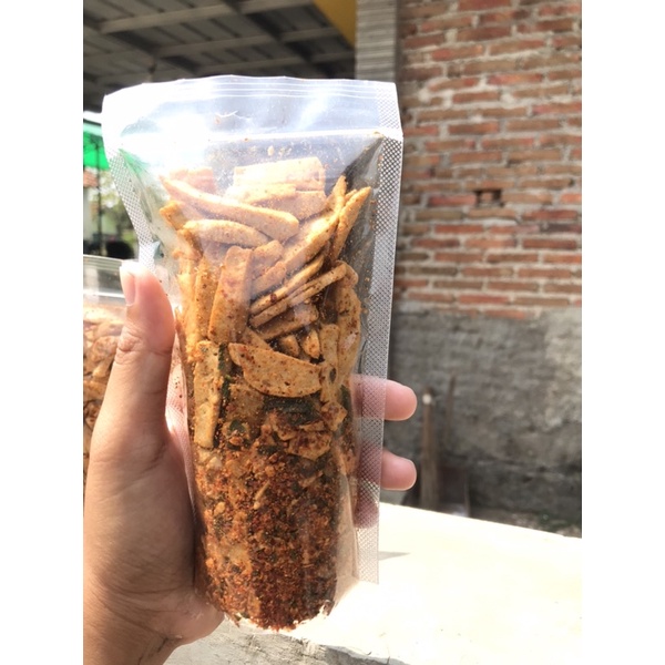 

Basreng Daun jeruk bumbu trasi khas cirebon