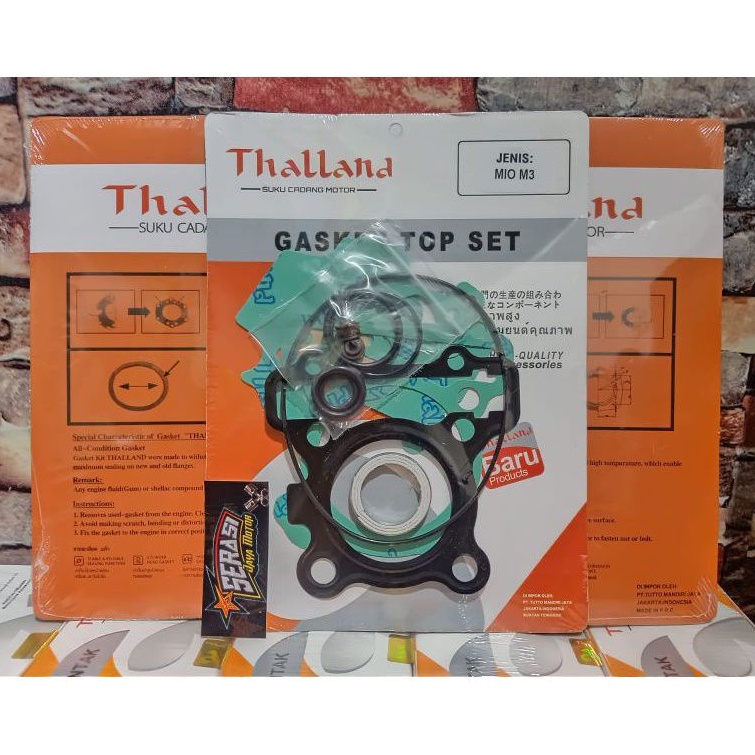 PAKING TOPSET MIO M3 / PACKING GASKET TOP SET MIO M3/SOUL GT125/FINO 125/XRIDE 125/MIO 125 S Z