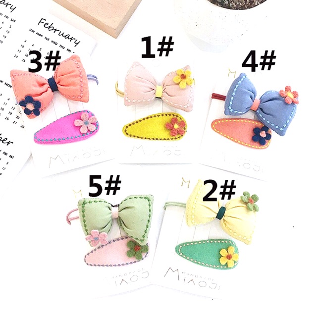 Allurette Kids Aksesoris Rambut Bayi dan Anak-Anak Mikayla Hairpin Set