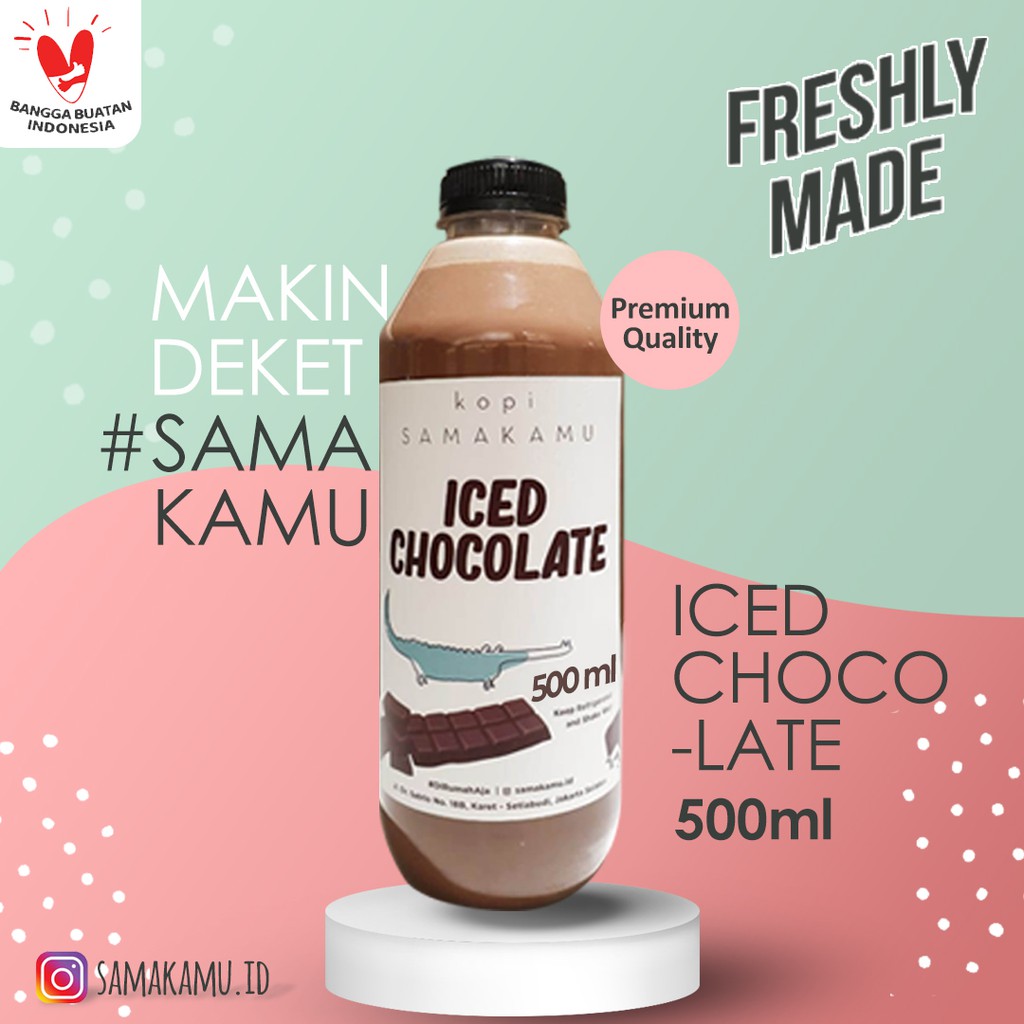 

Iced Chocolate SAMAKAMU 500ML || Made By Order || High Ingredients Only