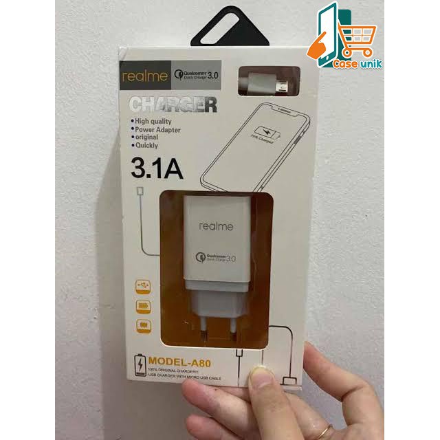 BM048 A80 Cashan Cashan REALME 3Amper QUALCOM micro fast Charging Anti meledak realme 2 3 5i pro c1 CS2591