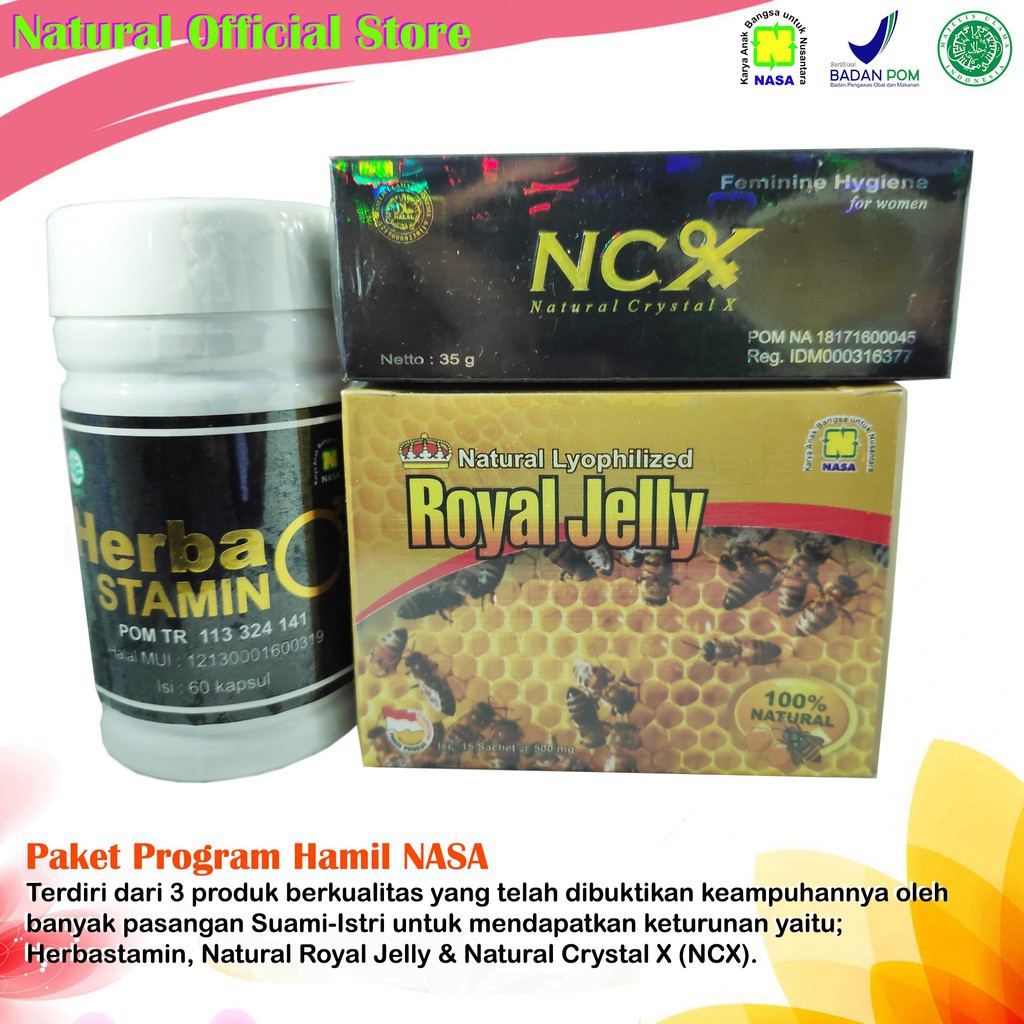 PAKET HERBAL PROGRAM HAMIL EKONOMIS NASA