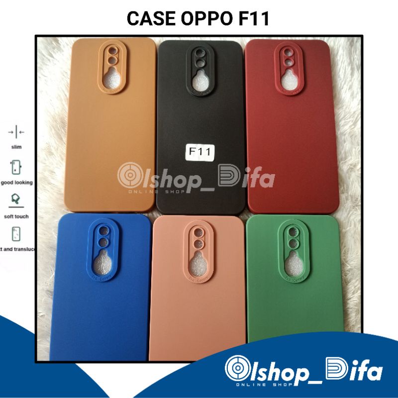 CASE Oppo F11 F11 pro softcase pro camera macaron