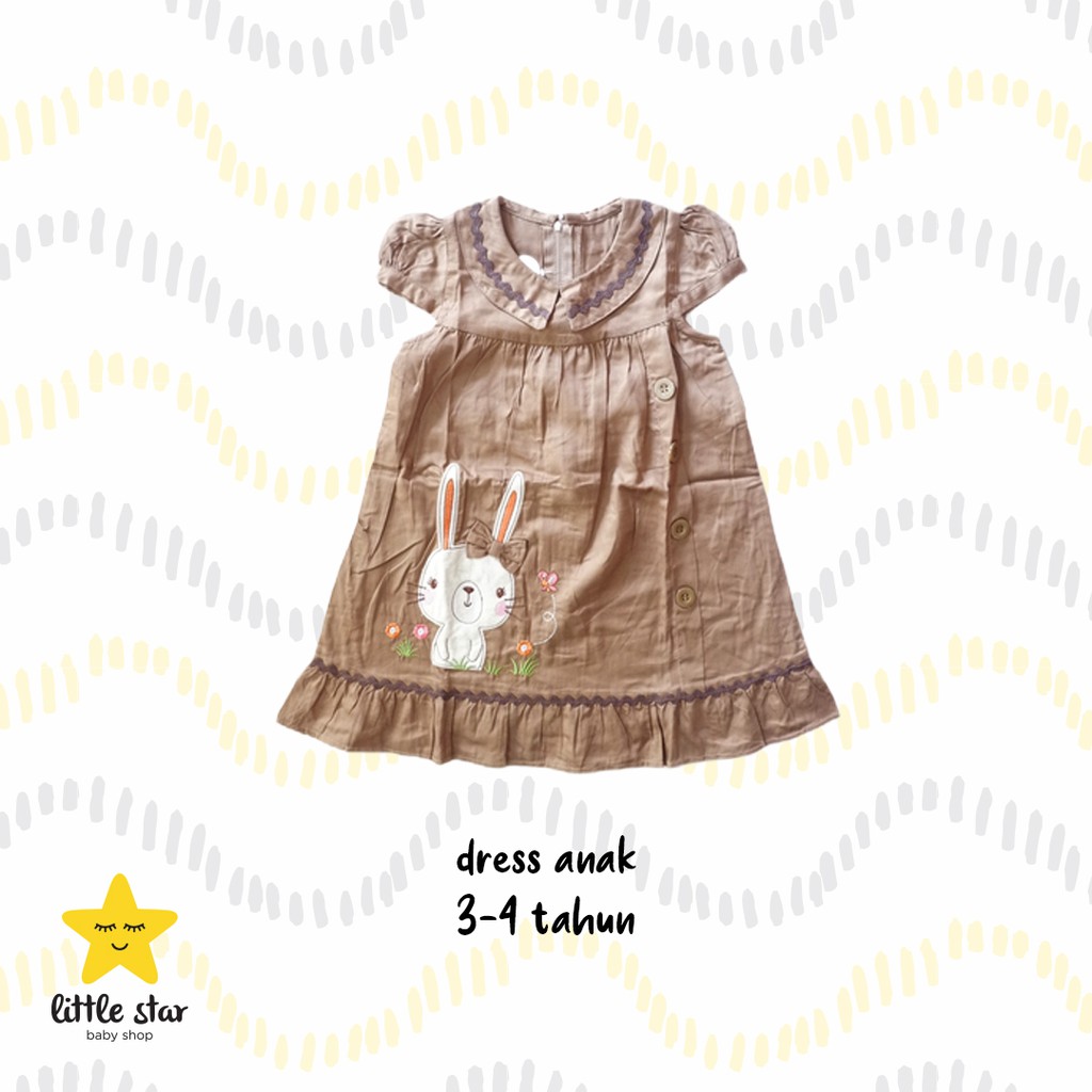 Nikita Dress Bayi Anak Perempuan | Pakaian Anak Cewek