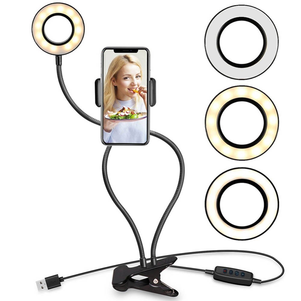 Ring Light Jepit / Lampu Tik Tok Versi 2