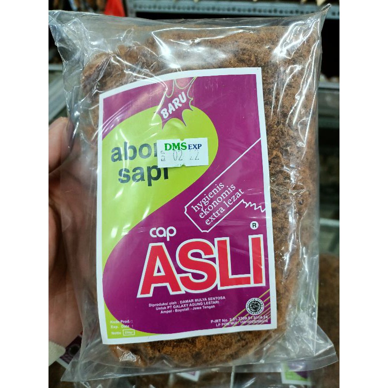 

abon sapi merk asli 250grm (ABON ENAK)