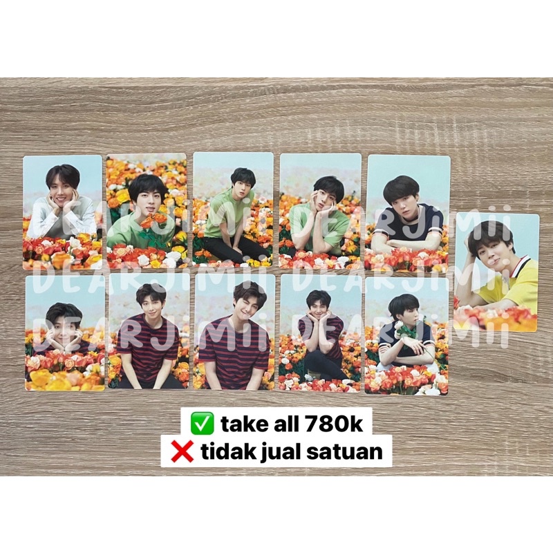 BOOKED MPC LYS JAPAN NAMJOON JIN JIMIN YOONGI JHOPE