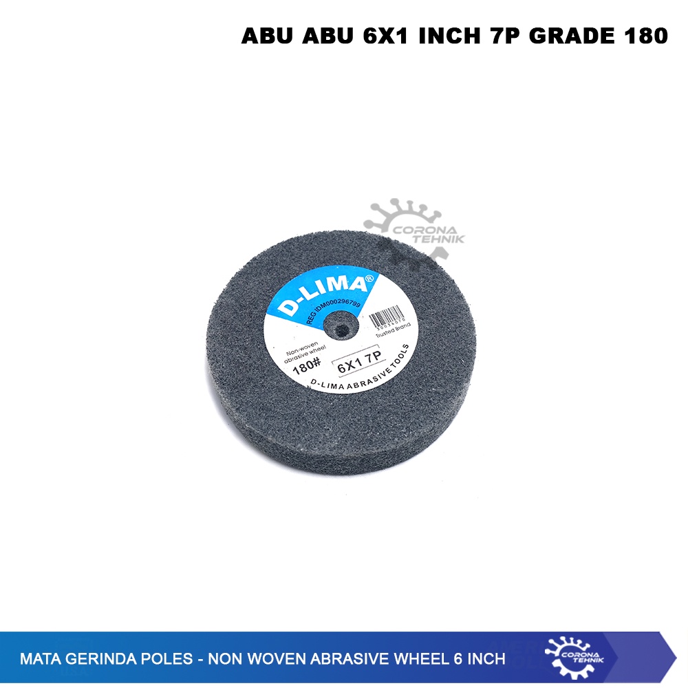 Non Woven Abrasive Wheel 6 Inch - Mata Gerinda Poles