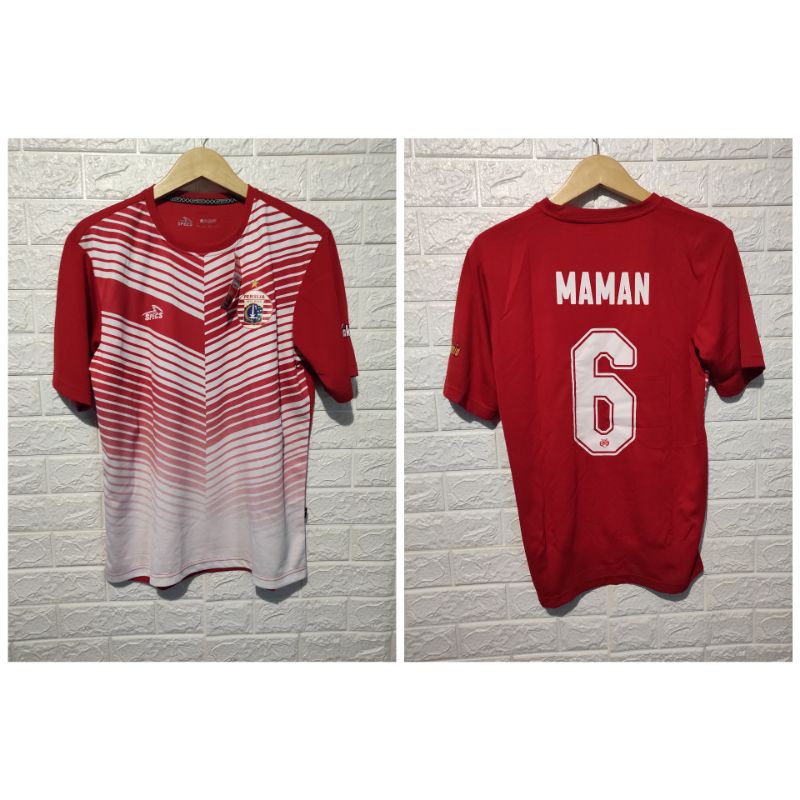 Jersey Original / Baju Bola Asli Persija Jakarta Preseason 2018