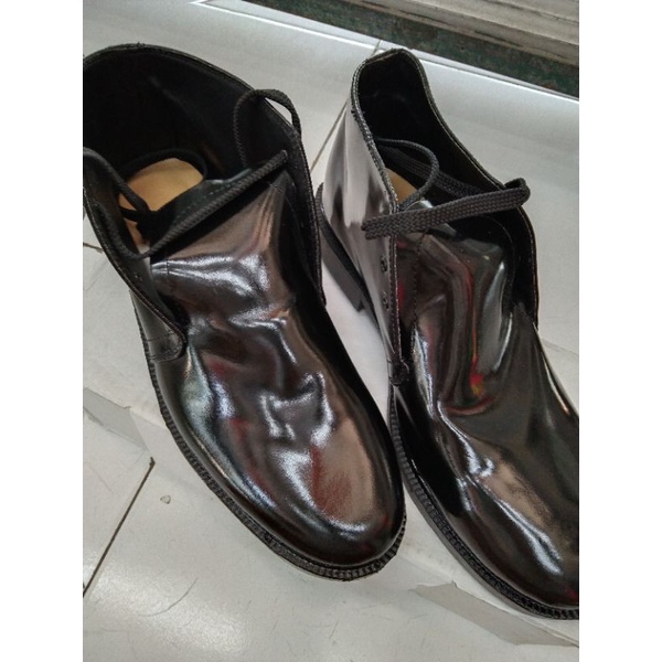 sepatu moulding pdh TNI AD kilap