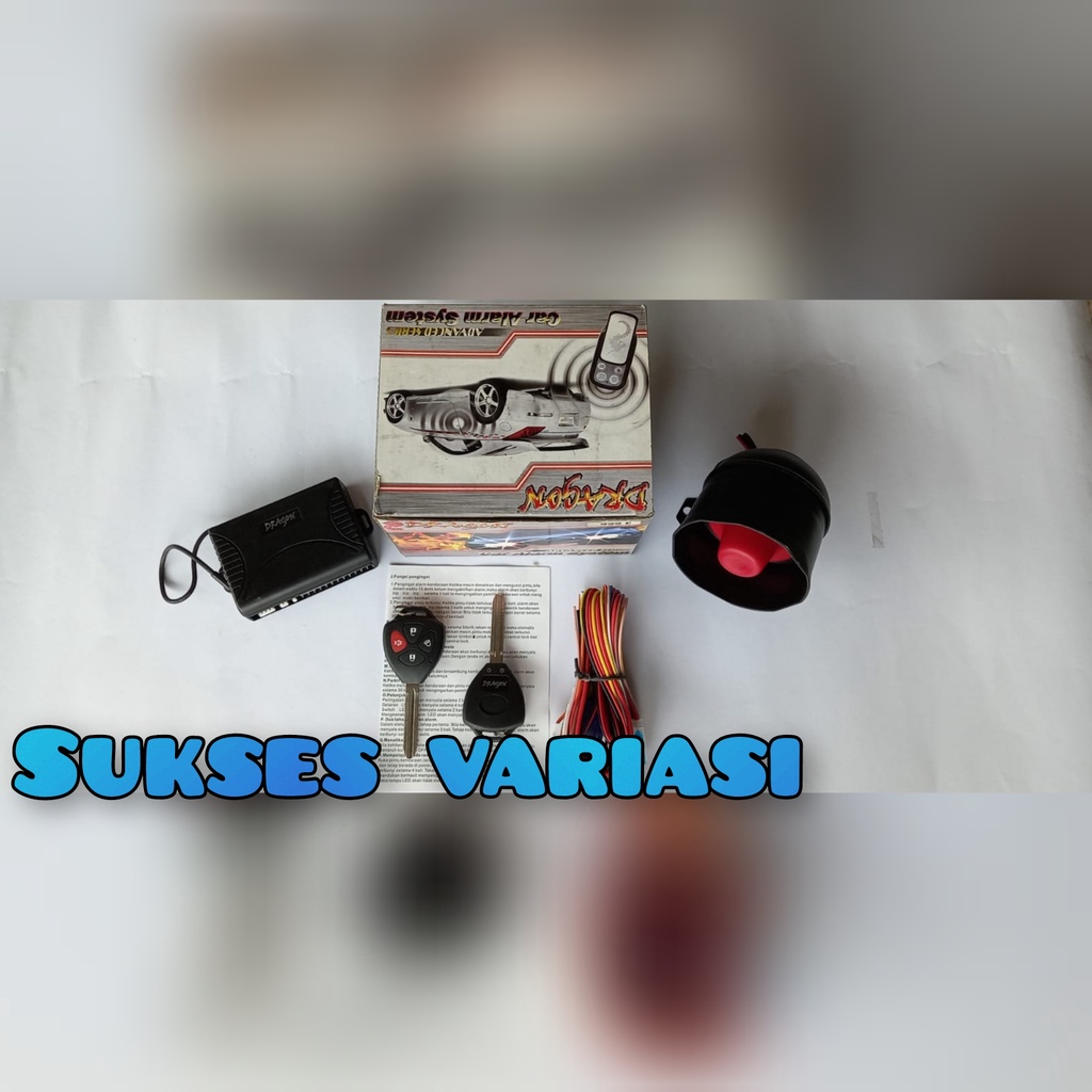 Alarm Mobil Dragon Kunci Universal Model Innova Lama Alarm Mobil
