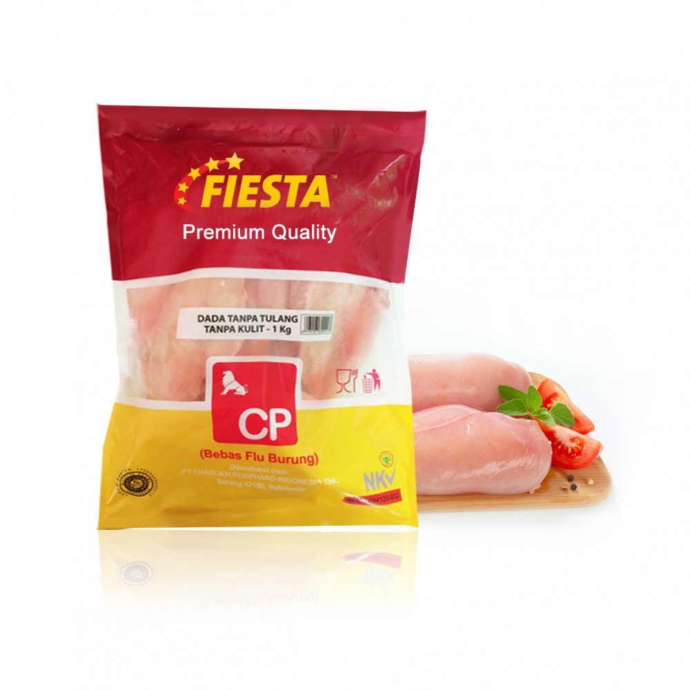 

Ayam Fillet Dada Tanpa Tulang dan Tanpa Kulit (1 Kg)