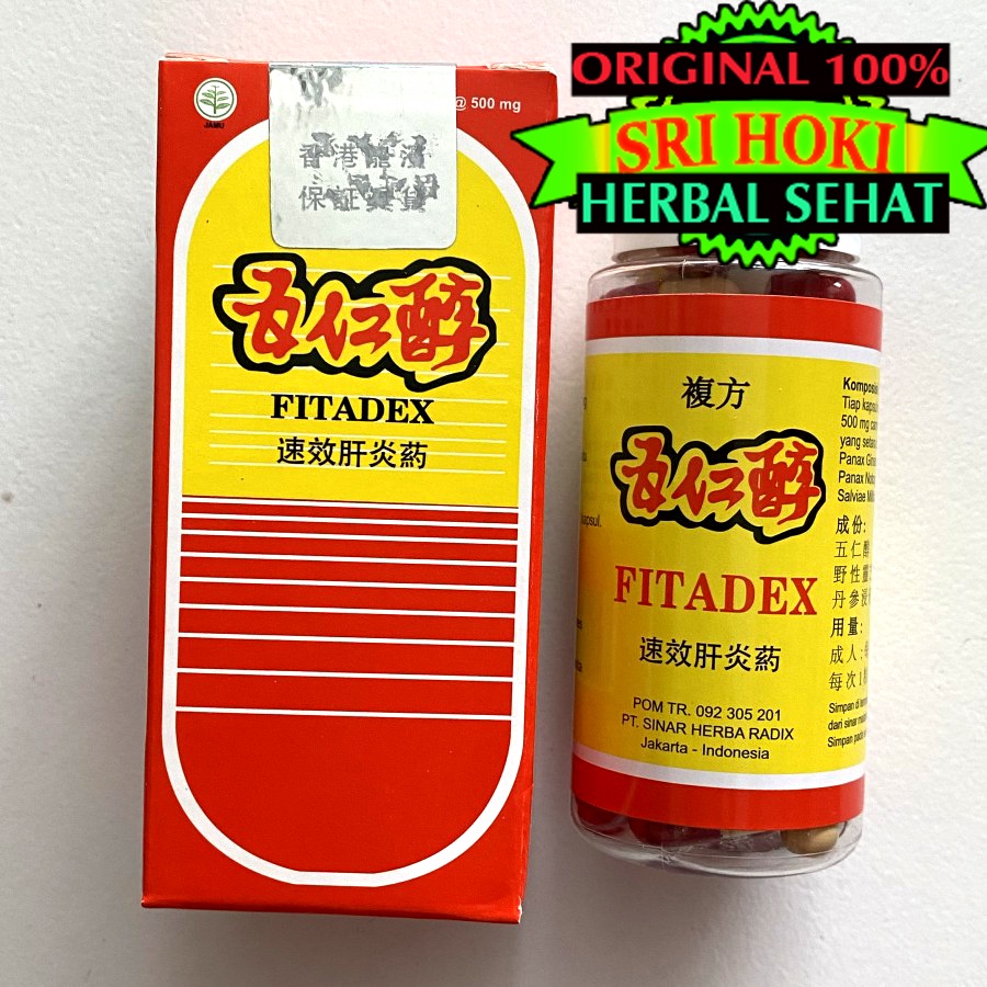 Obat Herbal Cina Hepatitis Liver Sakit Hati Fitadex Wu Ren Chun / Wurenchun Original