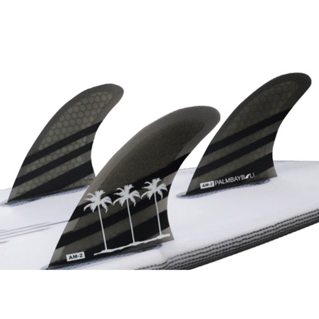 Palmbaybali 0.3 Fins (Thruster Fins - 3set Fins - AMfins) Fcs2 fins - Futures Fins